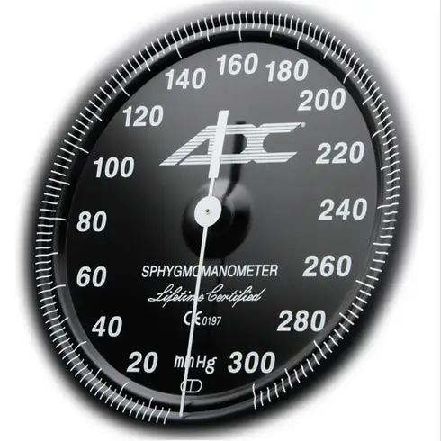 Tensiometru aneroid ADC Diagnostix 750-11AN, patrat, de birou