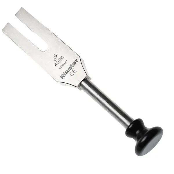 Diapazon medical Riester C5 4096Hz, otel, cu baza