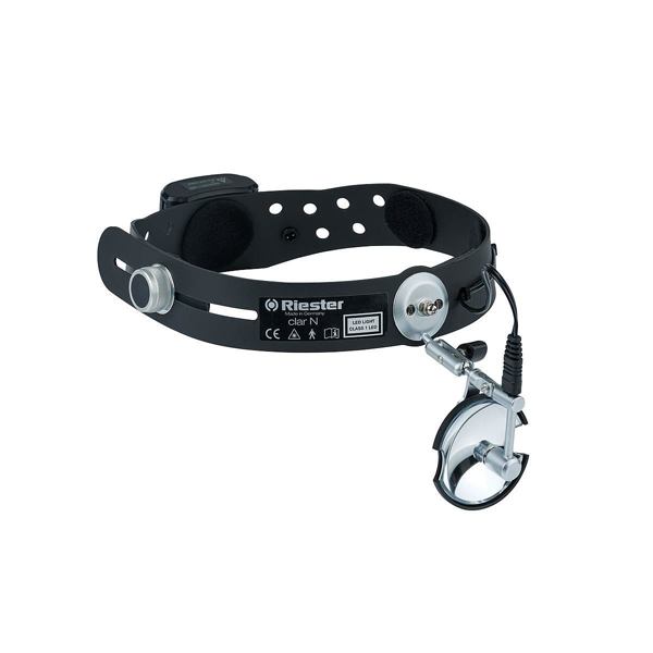 Lampa examinare frontala Riester Clar N 55, vid 6 V, cu incarcator 230V