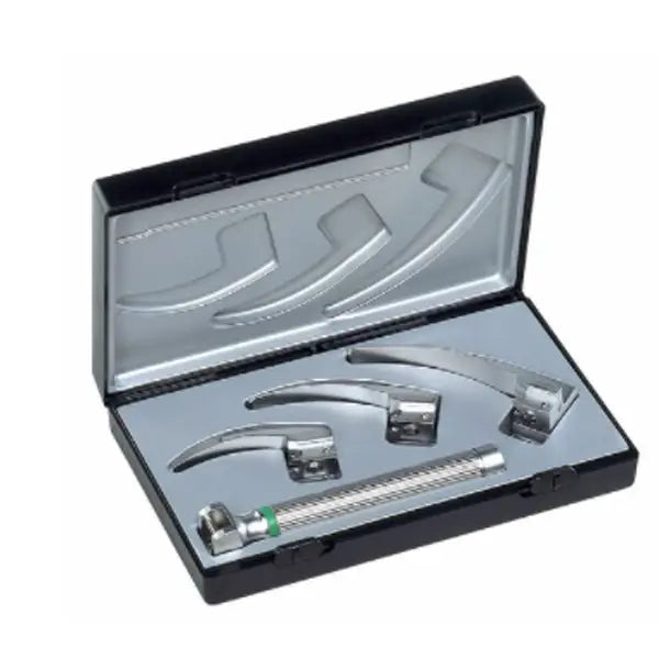 Laringoscop McIntosh Baby LED Ri-Integral, 2.5 V, maner tip AA, lame 0, 1, 2, Riester