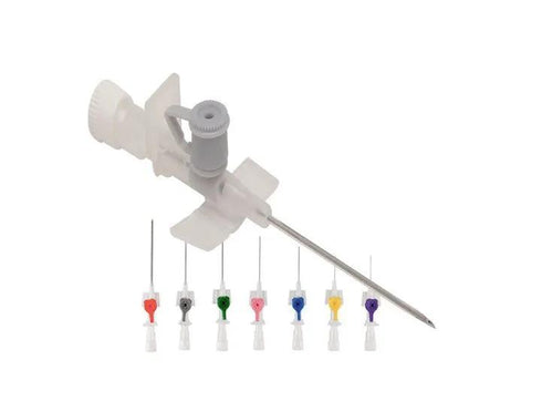 Branule Demotek 16G, gri, cutie x 100buc.