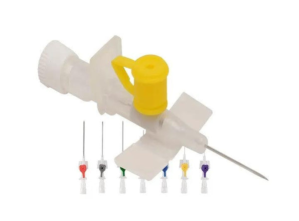 Branule Demotek 24G, galben, cutie x 100buc.