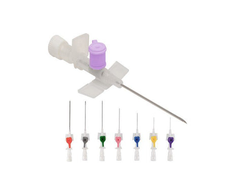 Branule Demotek 26G, mov, cutie x 100buc.