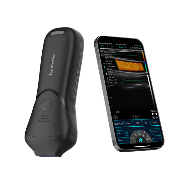 Ecograf ultraportabil wireless C10MSpro, liniar