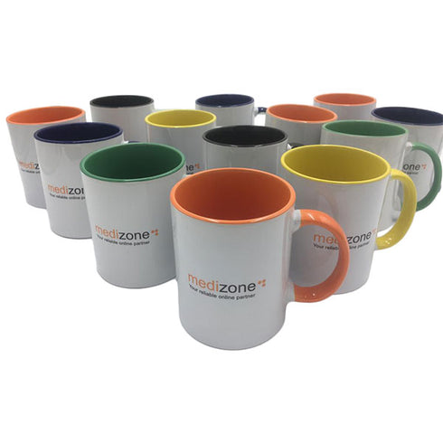 Cana alba cu interior color