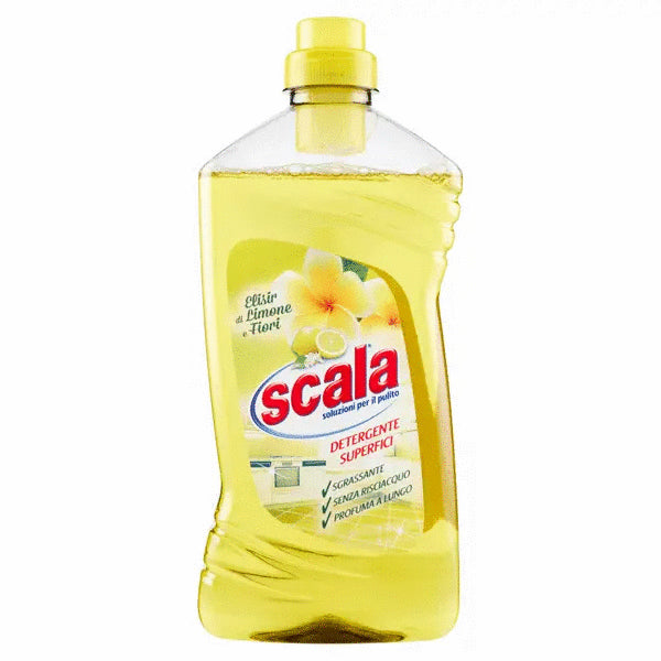 Detergent pentru pardoseli, elixir de lamaie si flori, 1000 ml, Scala
