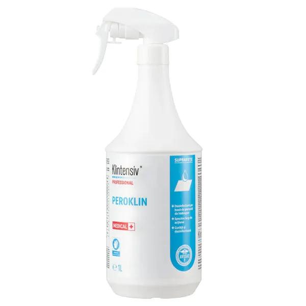 Dezinfectant pe baza de peroxid de hidrogen PEROKLIN, 1 L