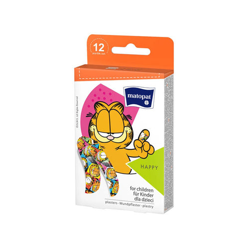 Plasturi copii HAPPY (cu desene), 12 buc. by TZMO