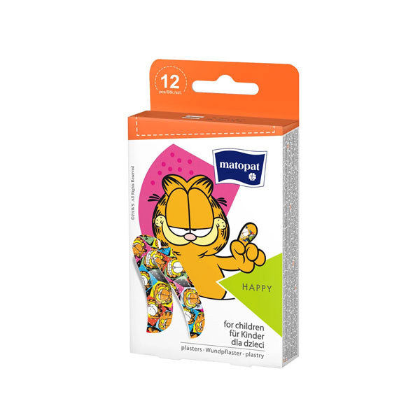 Plasturi copii HAPPY (cu desene), 12 buc. by TZMO