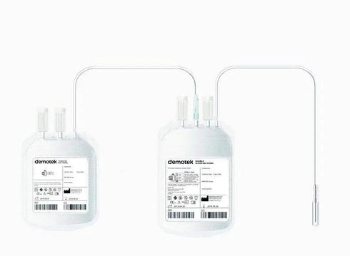 Punga dubla de sange CPDA-1, cu ac 16G, 450ml