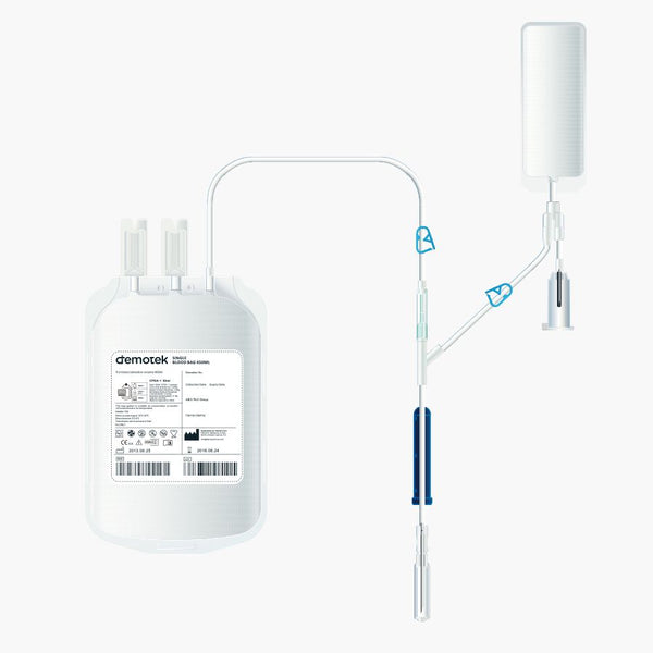 Punga recoltare pentru sange CPDA-1, 250 ml, cu ac 16G si accesorii