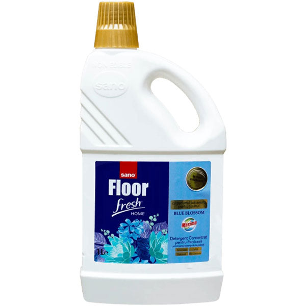 Detergent pardoseli Sano, Fresh Home Blue Blossom, 1L by Sano