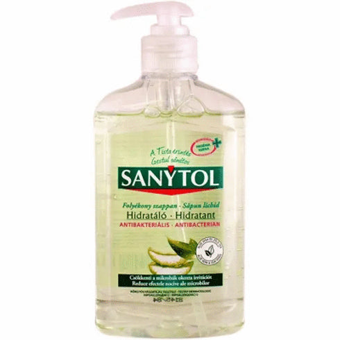 Sapun lichid antibacterian, hidratant, 250 ml, Sanytol