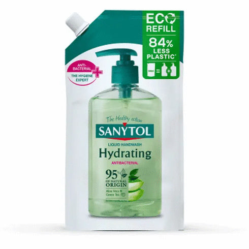 Sapun lichid antibacterian hidratant, 500 ml, rezerva, Sanytol