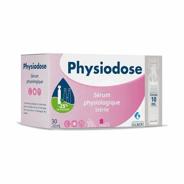 Ser fiziologic, steril, 30 monodoze x 10 ml