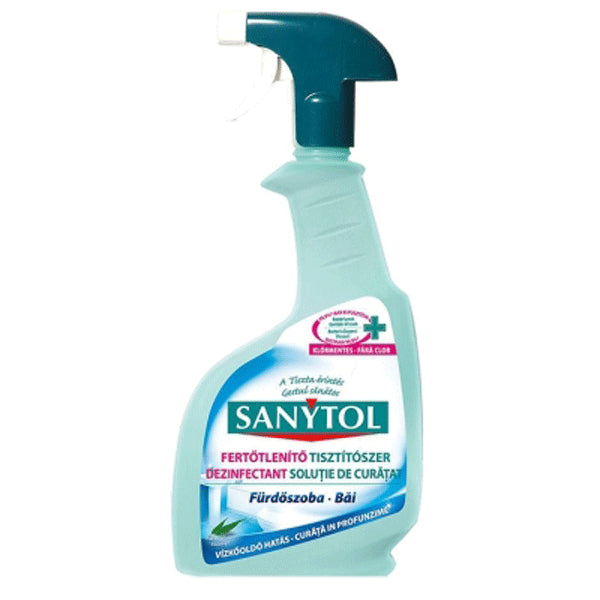 Solutie dezinfectanta pentru baie, cu pulverizator, Eucalipt, 500 ml, Sanytol by Sanytol