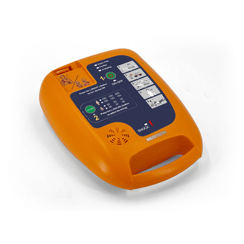 Defibrilator extern automat DEFI 5S PRO cu meniu in limba romana+geanta+suport perete+kit prim-ajutor