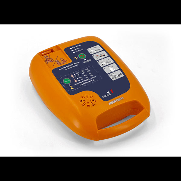 Defibrilator extern automat DEFI 5S PRO cu meniu in limba romana+geanta+suport perete+kit prim-ajutor