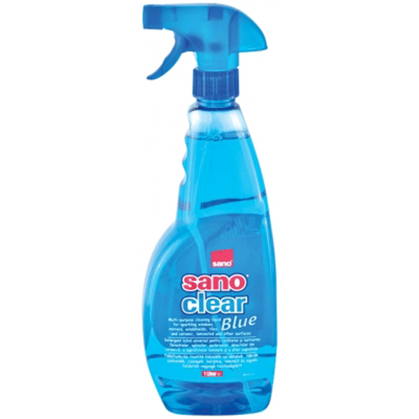 Solutie curatat geamuri, Sano, Clear Blue Triger, 1 L