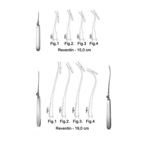Ac de sutura Reverdin, diverse dimensiuni by Reverdin
