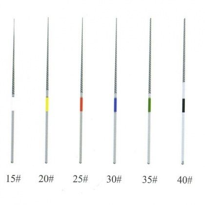 Ace asortate Ni-TI K-File pentru ansa endo Woodpecker | medizone.ro