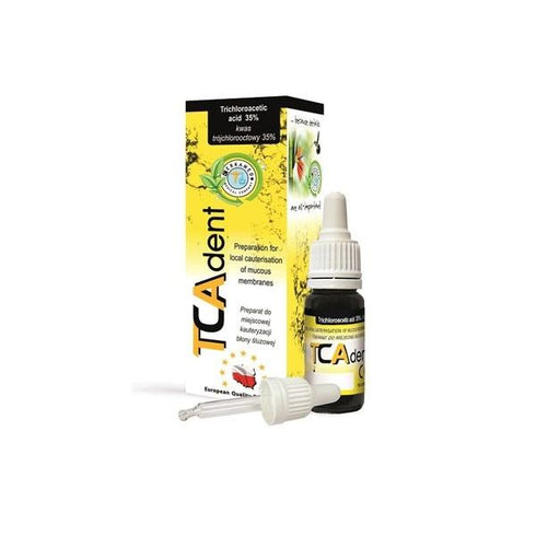 Acid tricloracetic 35% TCAdent 10ml Cerkamed | medizone.ro