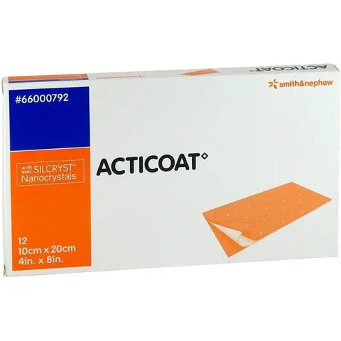 Pansament steril cu nanocristale de argint Acticoat, 10 cm x 20 cm