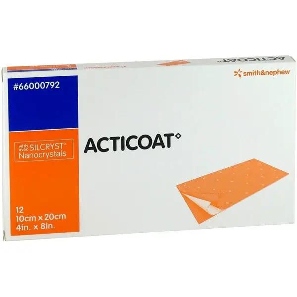 Pansament steril cu nanocristale de argint Acticoat, 10 cm x 20 cm