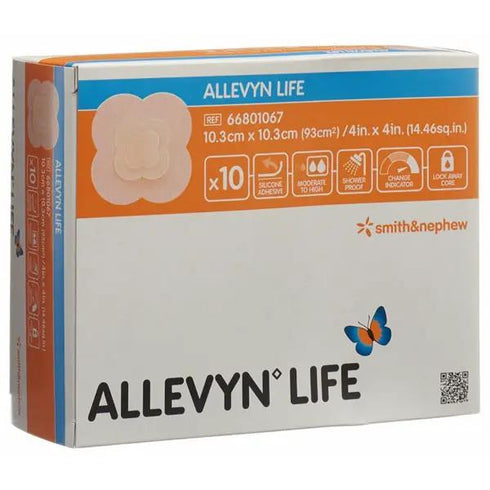 Pansament absorbant ALLEVYN Life, 10.3 cm X 10.3 cm