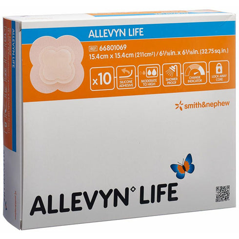 Pansament absorbant ALLEVYN Life, 15.4 cm X 15.4 cm|Medizone