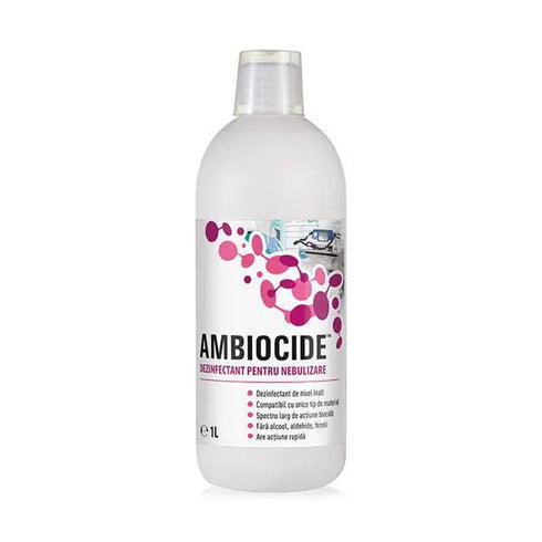 Dezinfectant suprafete prin nebulizare RTU Ambiocide, 1 litru