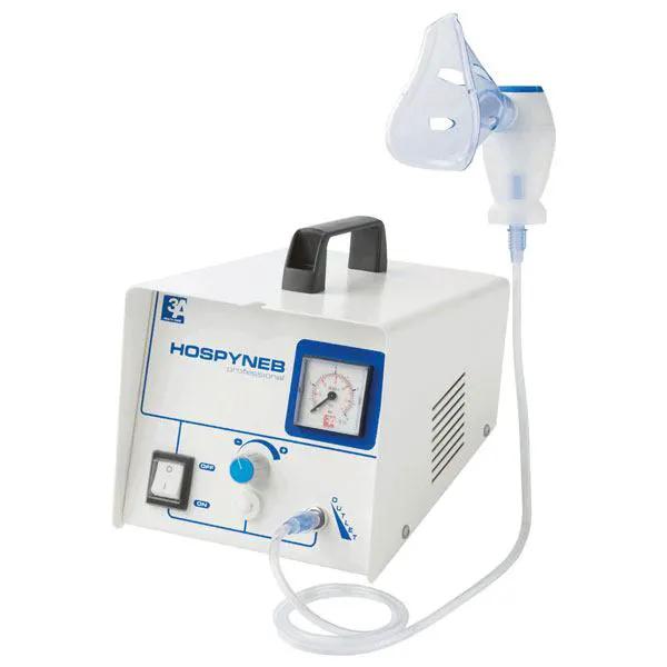 Aparat aerosoli profesional HOSPYNEB, cu manometru