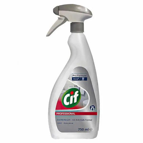 Detergent spuma pentru baie profesional, CIF 2 in 1, 750 ml