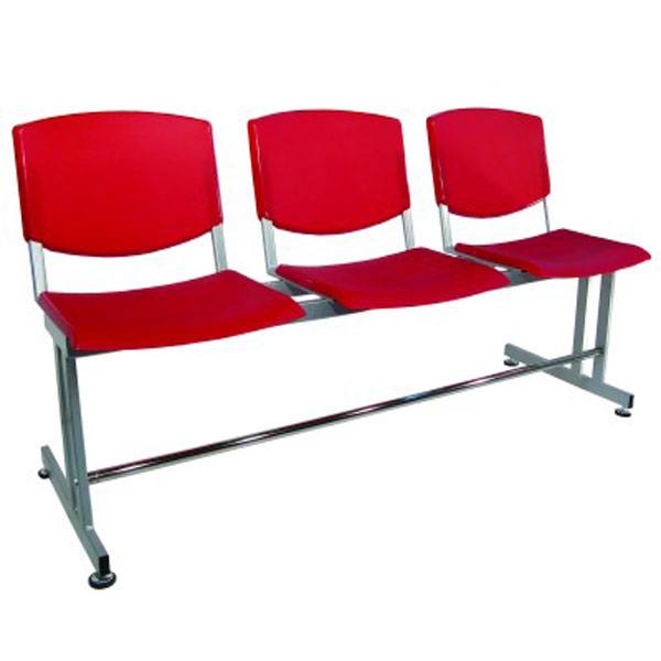 Bancheta plastic 3 locuri | Medizone