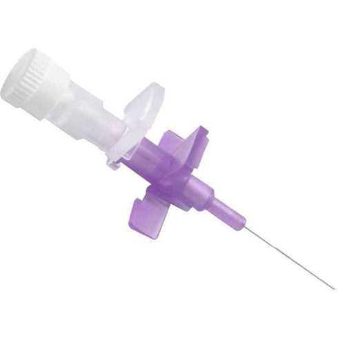 Branule G26 – mov, Plusflon, 100 buc. by Mediplus