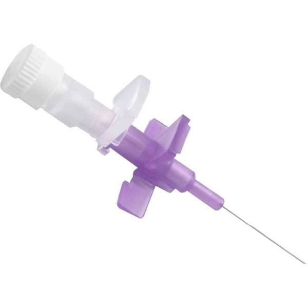 Branule G26 – mov, Plusflon, 100 buc. by Mediplus