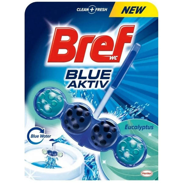 Odorizant WC Bref Power Aktiv Eucalyptus, 50 g by Henkel