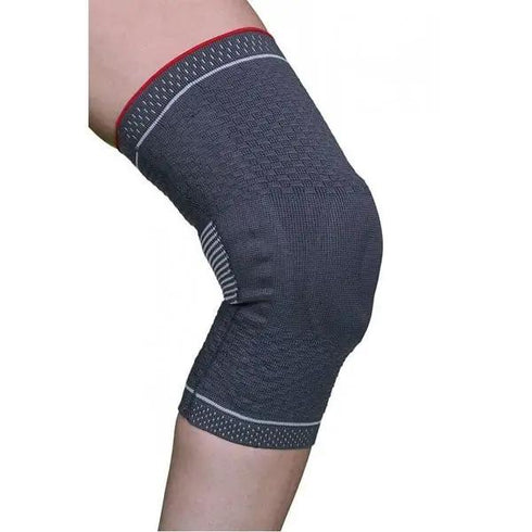 Orteza de genunchi mobila cu insertii laterale si suport rotulian - Knitted BRK9103