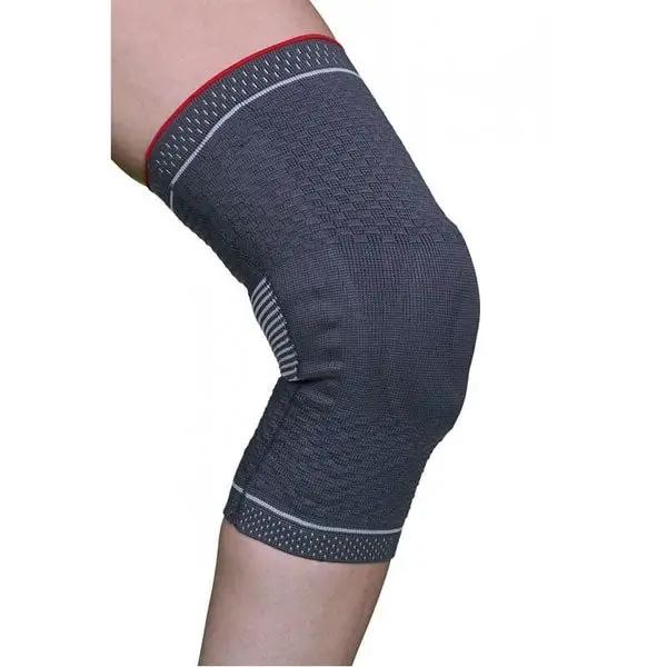 Orteza de genunchi mobila cu insertii laterale si suport rotulian - Knitted BRK9103