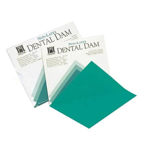 Campuri diga, non-latex, 6" x 6", 15 buc., Hygenic