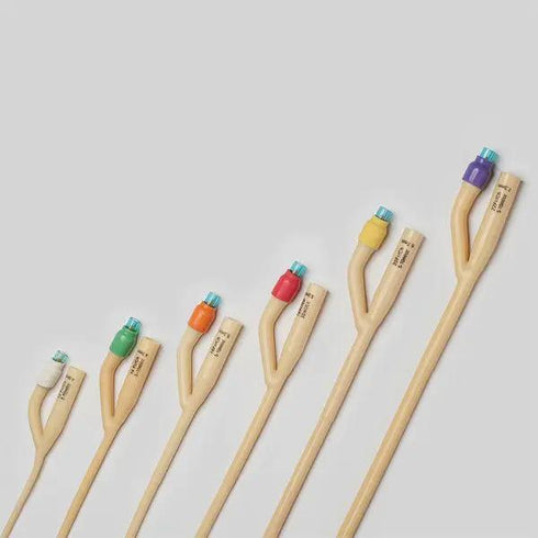 Sonde Foley 2 cai, valva de plastic și balon, sterile