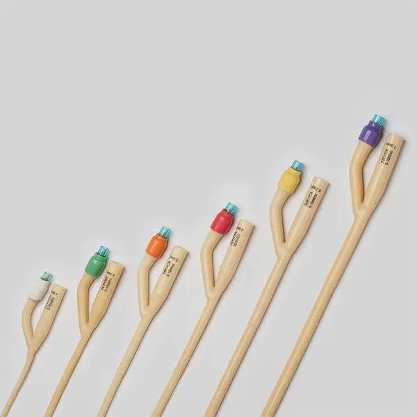 Sonde Foley 2 cai, valva de plastic și balon, sterile