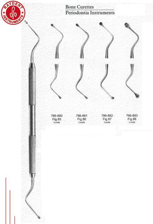 Chiureta dubla Lucas - medizone.ro