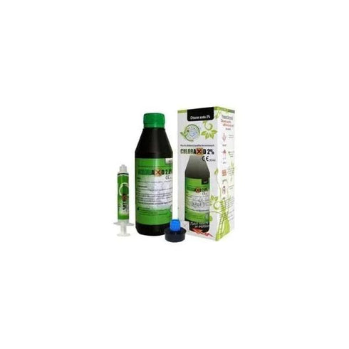 Lichid clatire/dezinfectare canal Chloraxid 2%, 200 ml, Cerkamed
