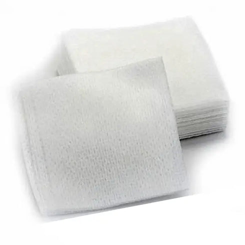 Comprese sterile din netesut ASSORBA, 4 straturi, 5 cm x 5 cm, 100 buc.