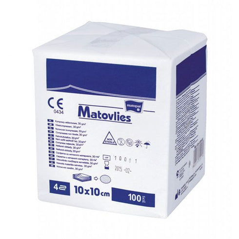 Comprese nesterile din netesut MATOVLIES, 4 straturi | Medizone