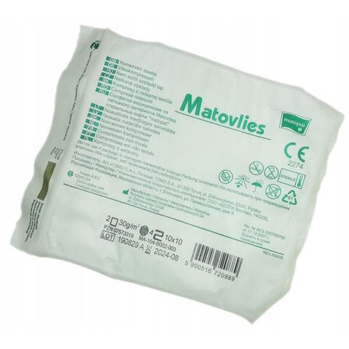 Comprese sterile din netesut MATOVLIES, 5 sau 10 buc.|Medizone