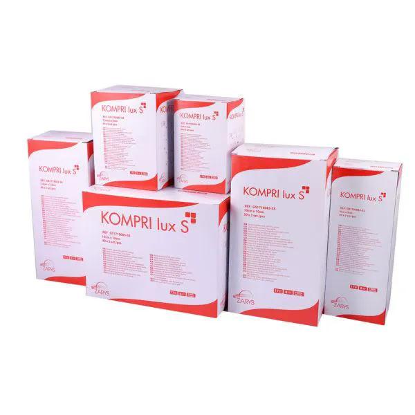 Comprese sterile tifon Kompri Lux S, 10 cm X 10 cm, blister 3 buc.