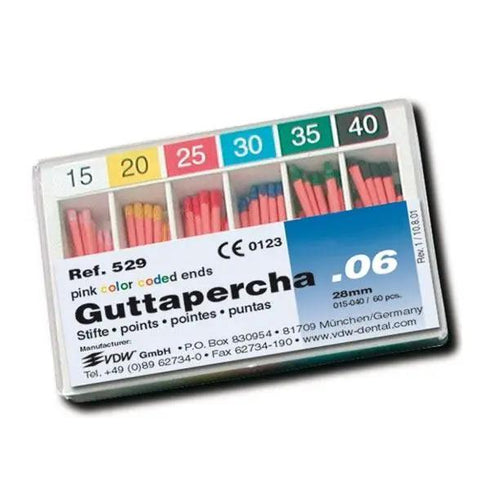 Conuri Gutaperca, .06, VDW