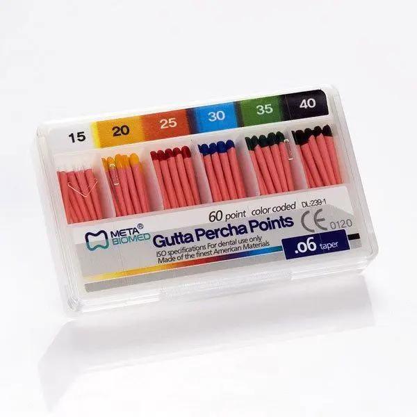 Conuri gutaperca marcate, .06, Meta-Biomed
